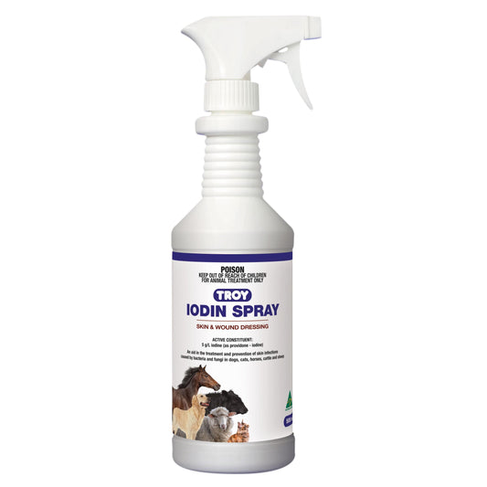 IODINE SPRAY 500ML TROY