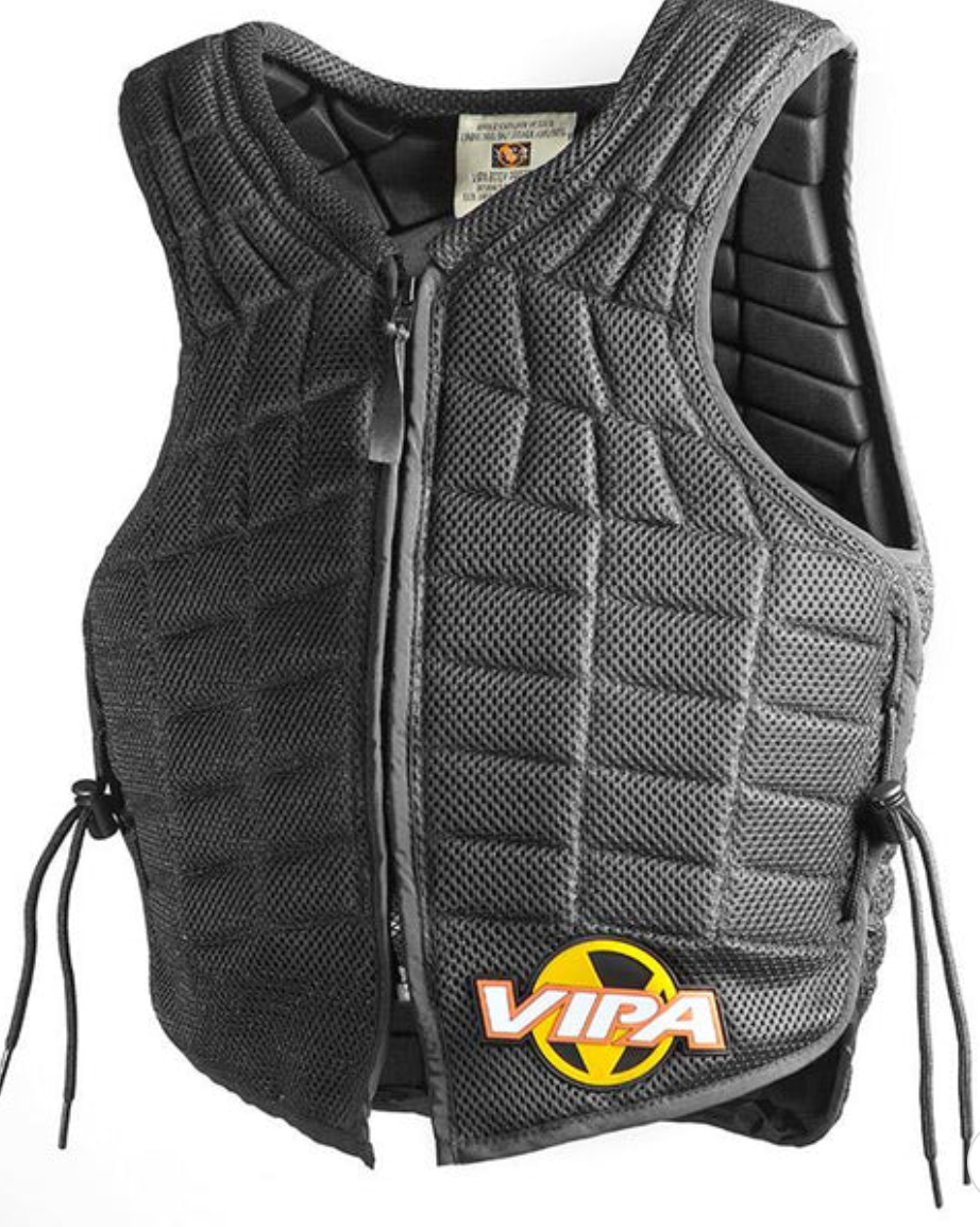 VEST VIPA BLACK (S-REGULAR)