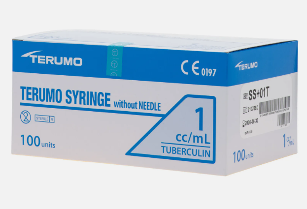 SYRINGES TERUMO 1ML (BX 100)