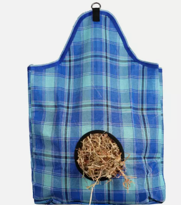 HAY BAG PVC MESH (BLU)