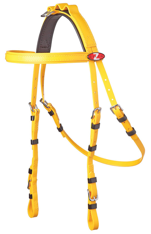 BRIDLE RACE ROSETTE BB (YLW)