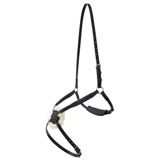 NOSEBAND GRACKLE PVC (BLK)