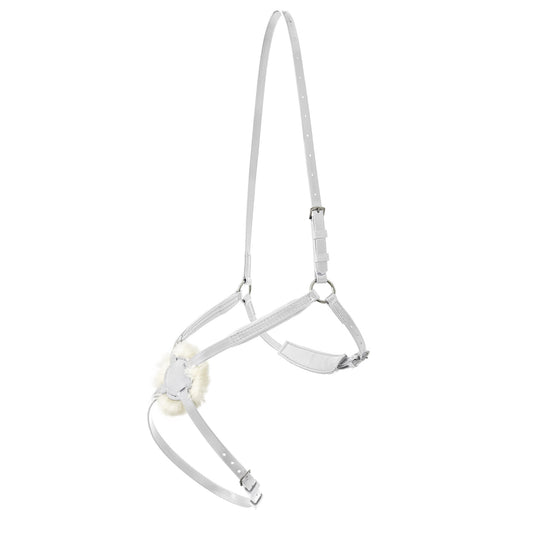 NOSEBAND GRACKLE PVC (WHT)