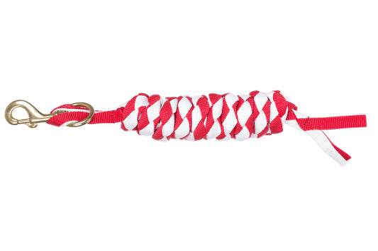 LEAD BRAID NYLON SC BC (RED/WHT)
