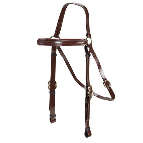 BRIDLE PVC 3/4IN BARCOO BB (FULL-BRN)