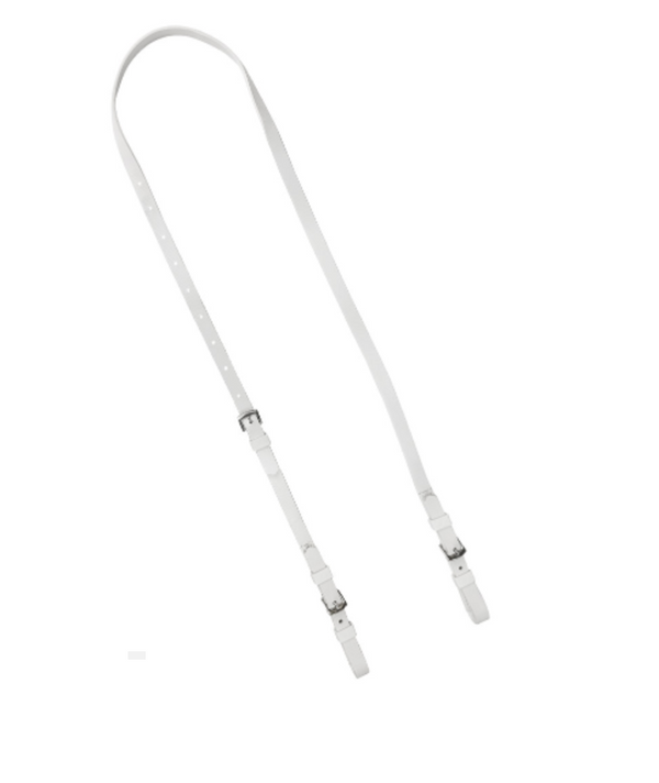 BIT STRAPS PVC A/REAR ZILCO BB (WHT) – Racing Supplies