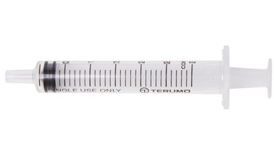 SYRINGES TERUMO 3ML (EA)